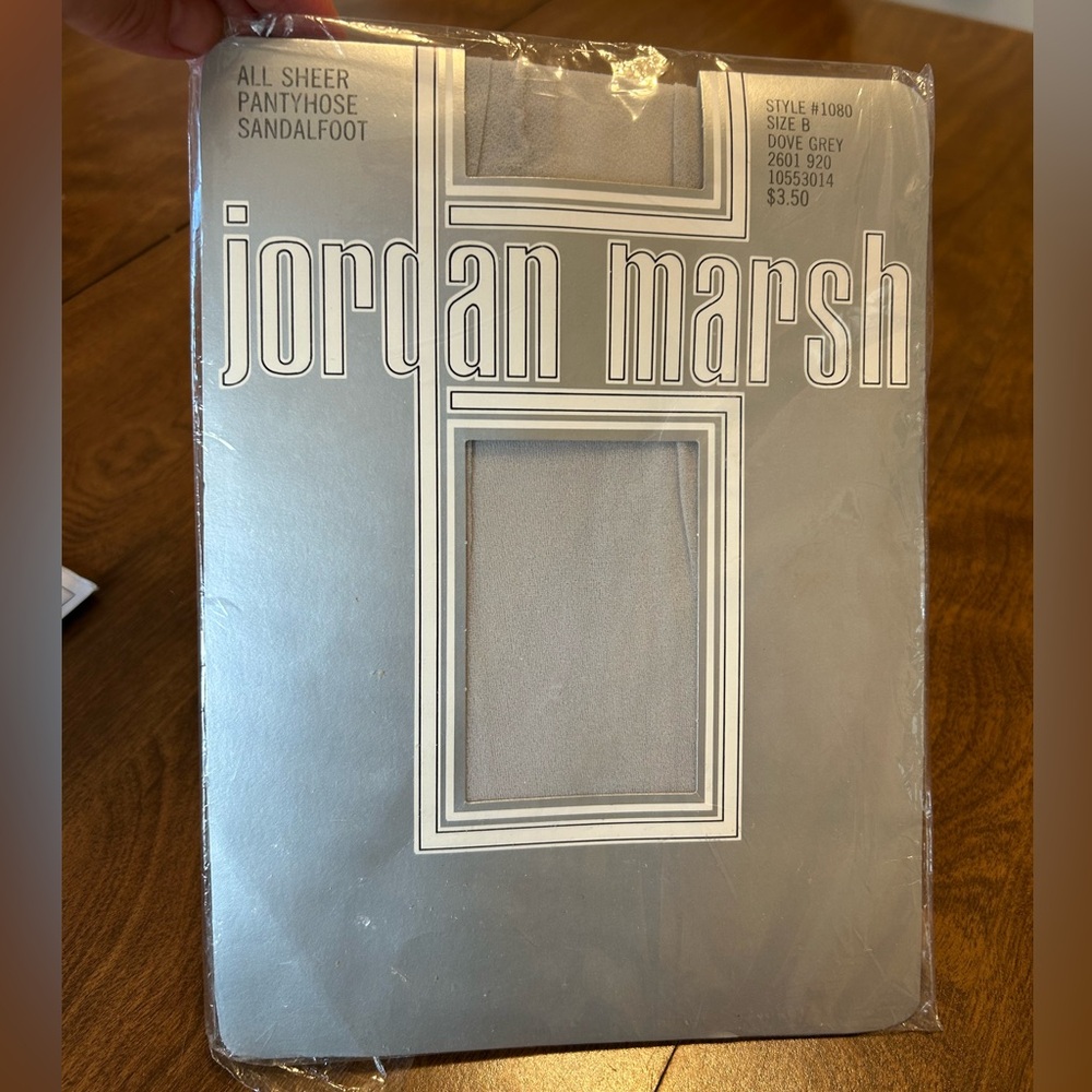 Vintage pantyhose from Jordan Marsh